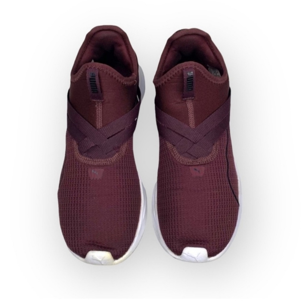 Puma * Radiate XT Slip On Running Shoes Sneakers‎ # Burgundy # Size 7